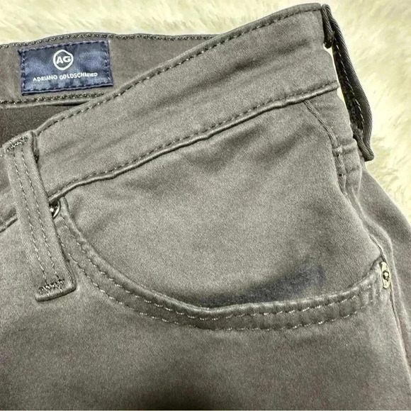 Adriano Goldschmied Jeans The Prima Cigarette Leg Grey Size 27 - Picture 5 of 16